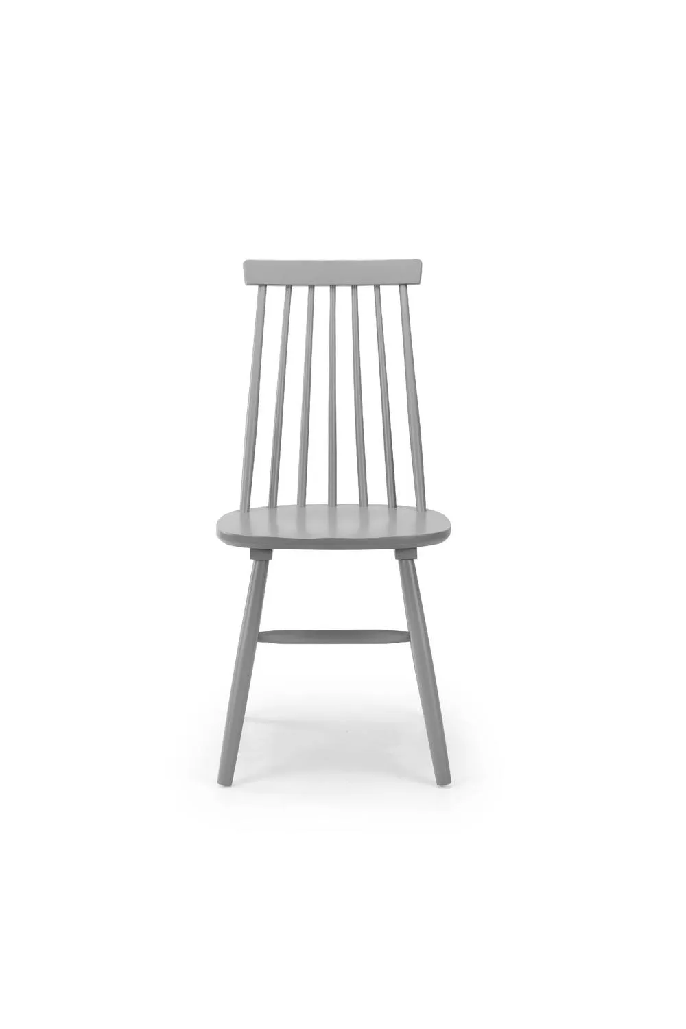 Julian Bowen Alassio Spindle Back Dining Chair (Set of 2) in Grey 3