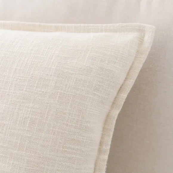 Westcott Cotton Slub Square Cushion 5