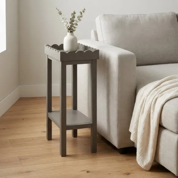 Scallop Sofa Side Table