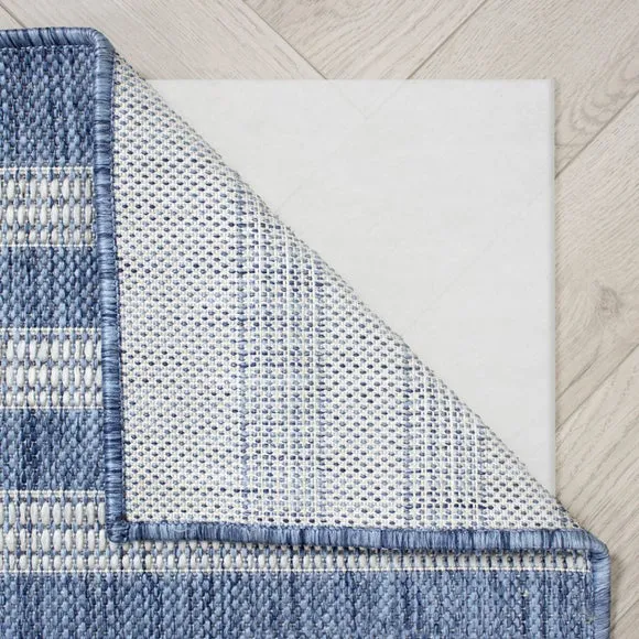 Striped Indoor Outdoor Rug 3