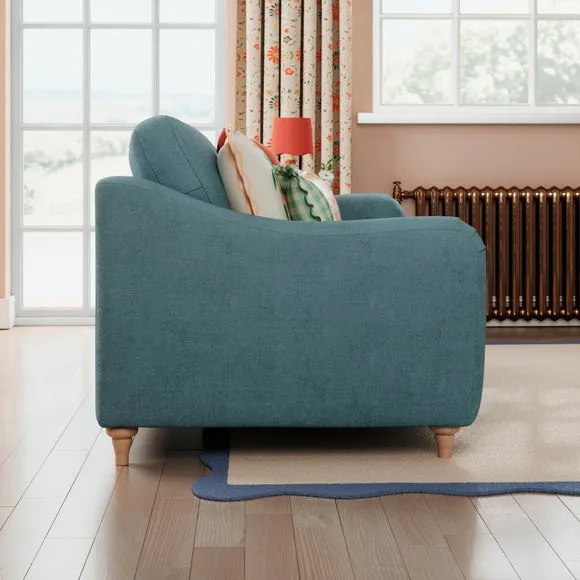 Hattie Tonal Plush Chenille 2 Seater Sofa 3