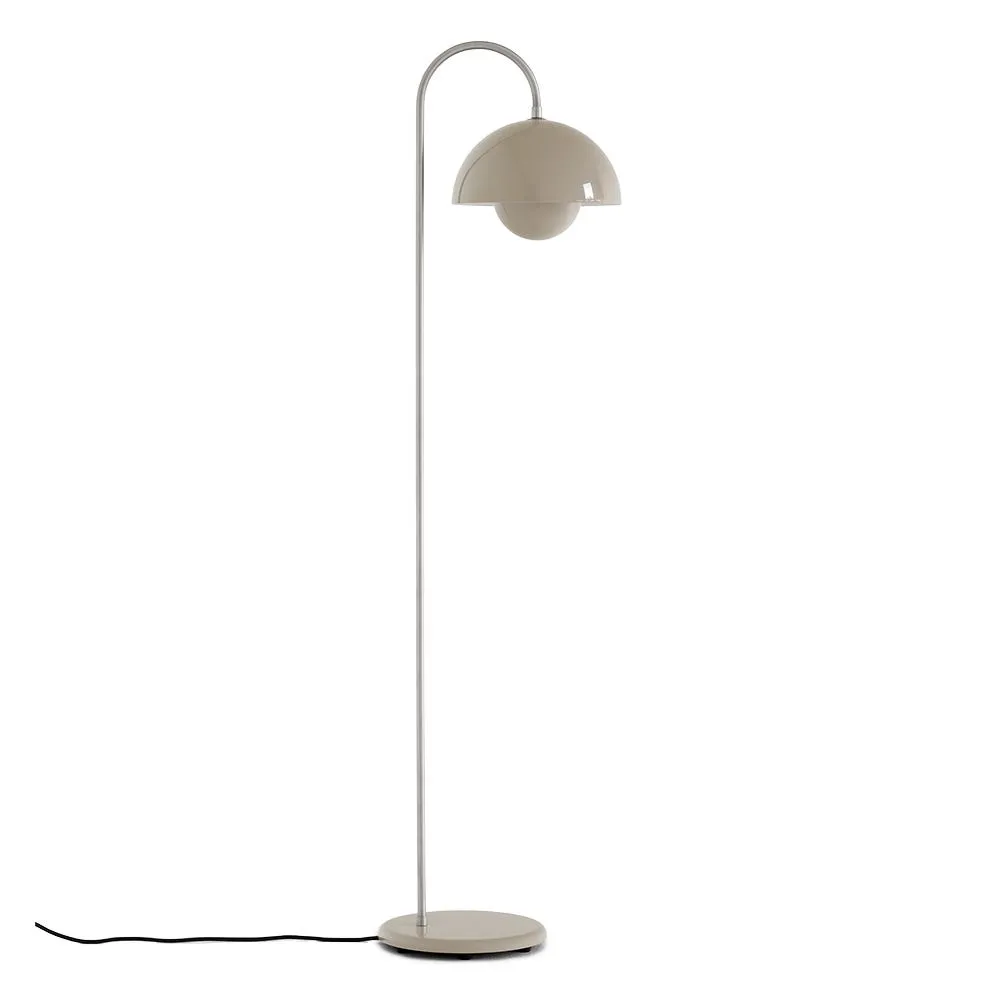 &Tradition Flowerpot Floor Lamp Grey Beige 2