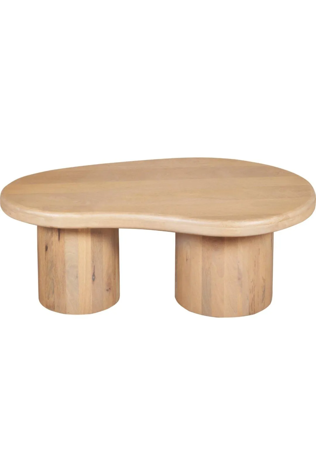 IH Design Ajmer Solid Wood Coffee Table in Brown 2