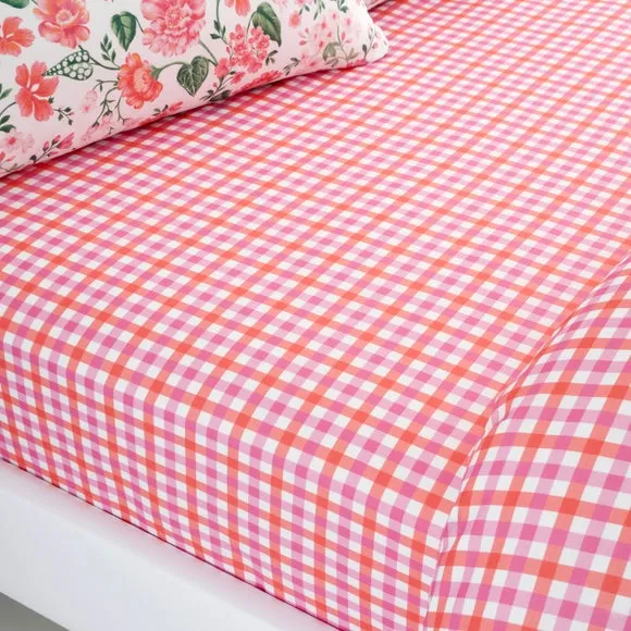 Eden Floral Polycotton Fitted Sheet