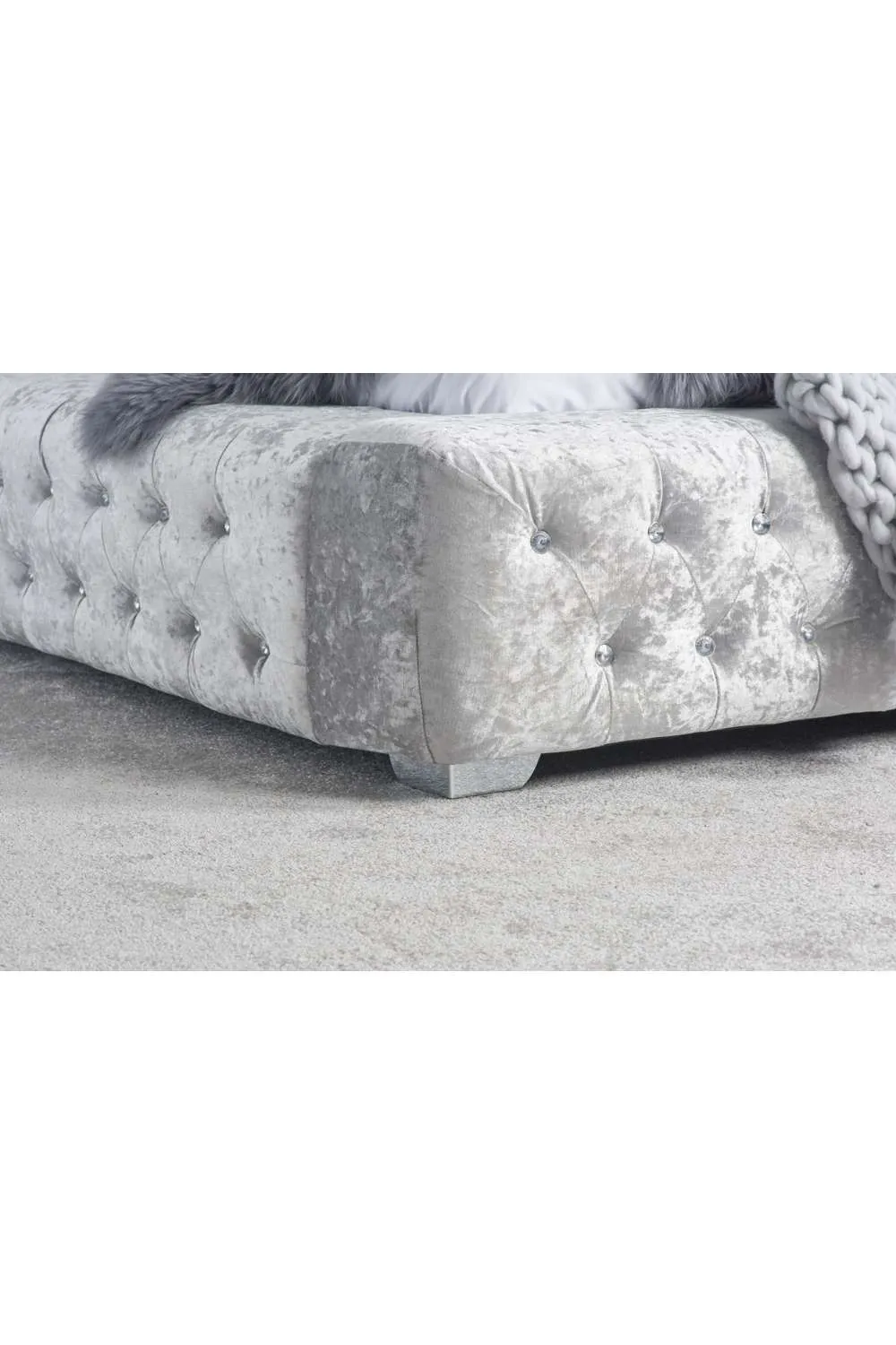 Birlea Grande Bed in Grey 4