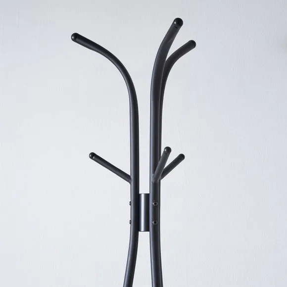 Metal Black Coat Stand 2