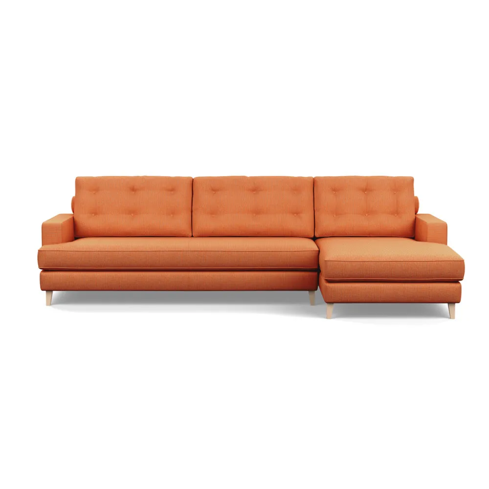 Heal's Mistral Right Hand Facing Corner Sofa Tejo Recycled Zinnia Natural