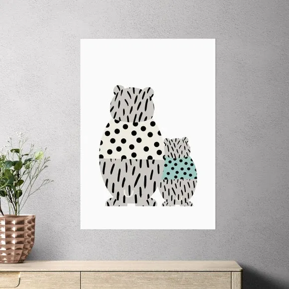 East End Prints Bear Print by Wonder and Rah 1