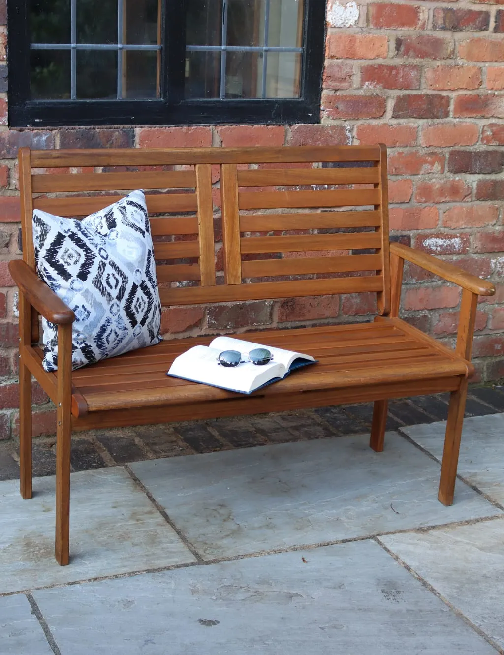 Royalcraft Napoli 2 Seater Garden Bench Natural