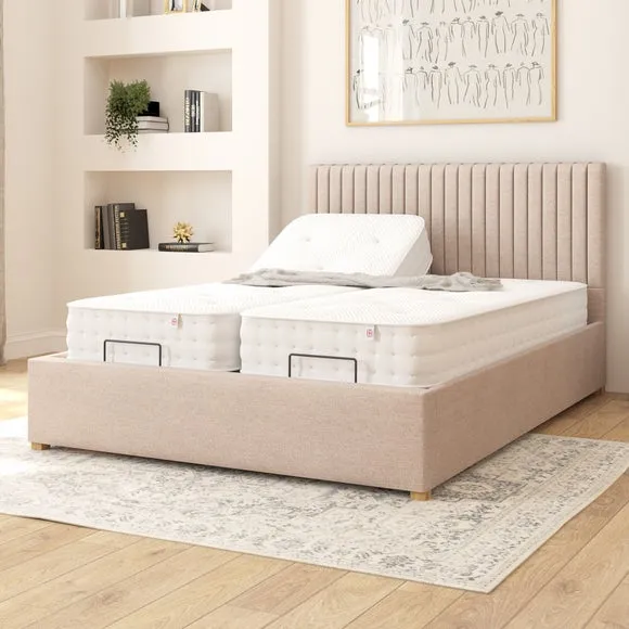 Grant Saxon Twill Adjustable Bed 2