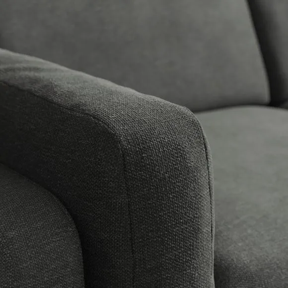 Newton Luxe Chenille Corner Chaise Sofa 4