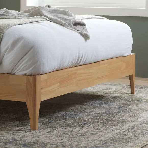 Halfden Wooden Bed Frame, Boucle 4
