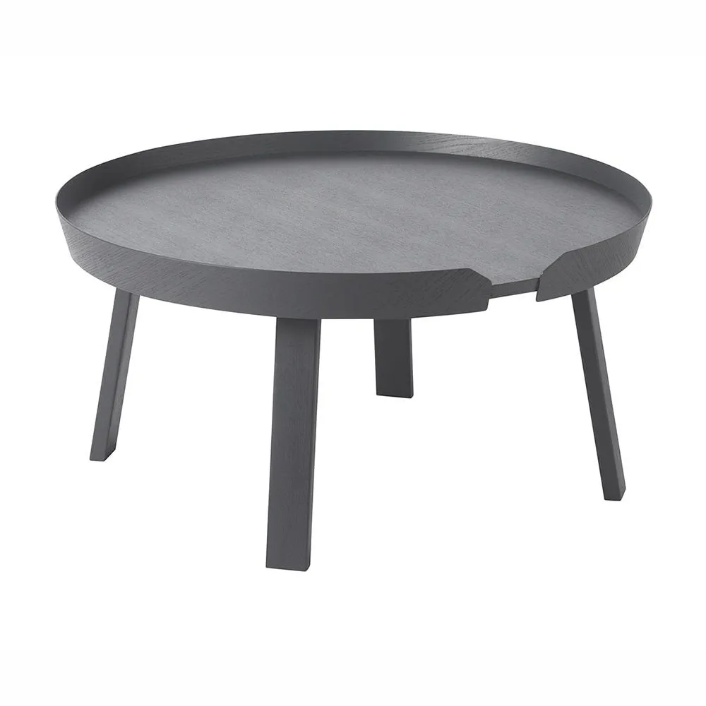 Muuto Around Coffee Table Large Anthracite 2