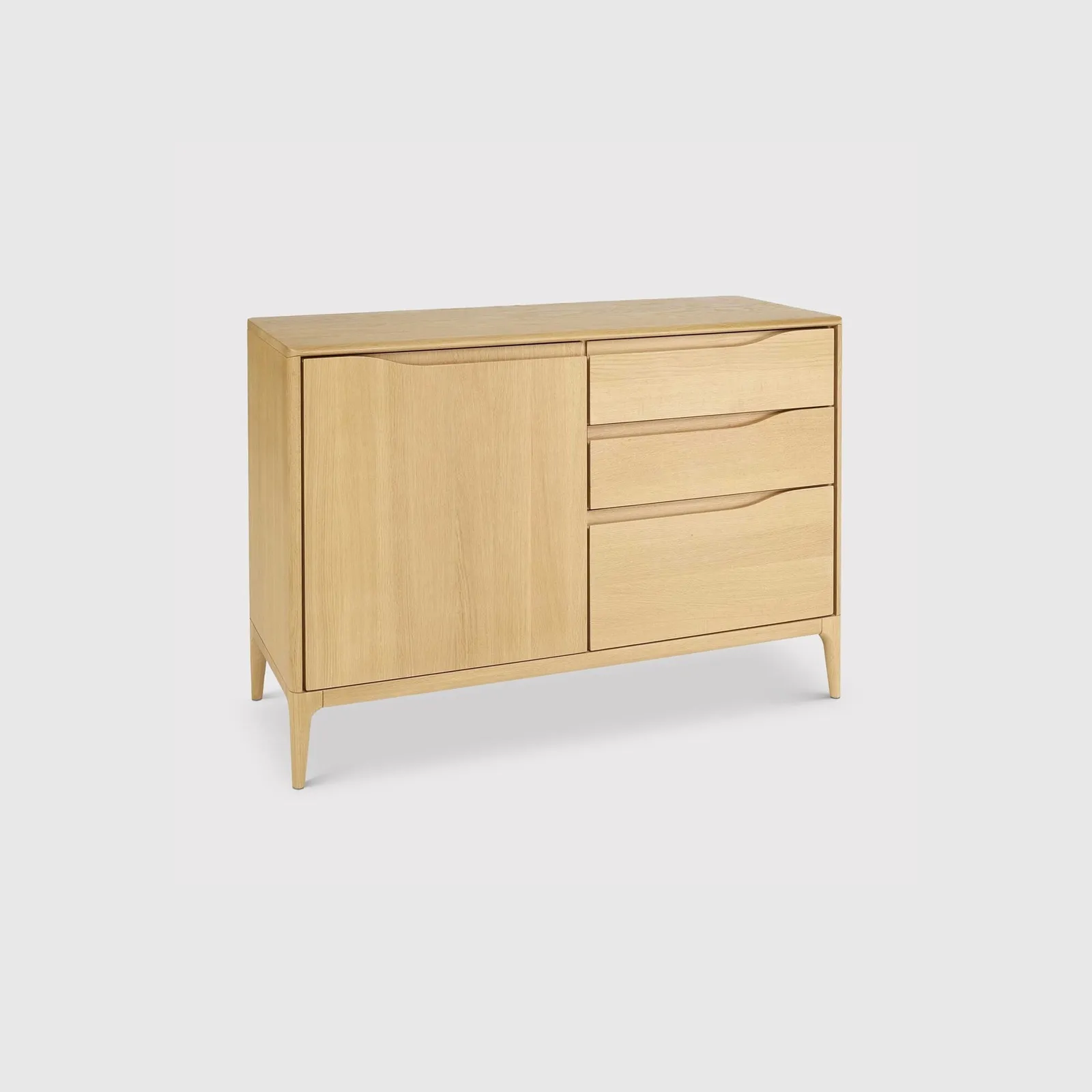 Ercol Romana Small Sideboard, Neutral Oak | Barker & Stonehouse