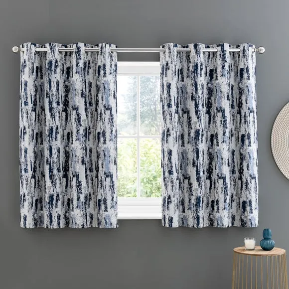 Abstract Global Eyelet Curtains (Blackout Available) 6