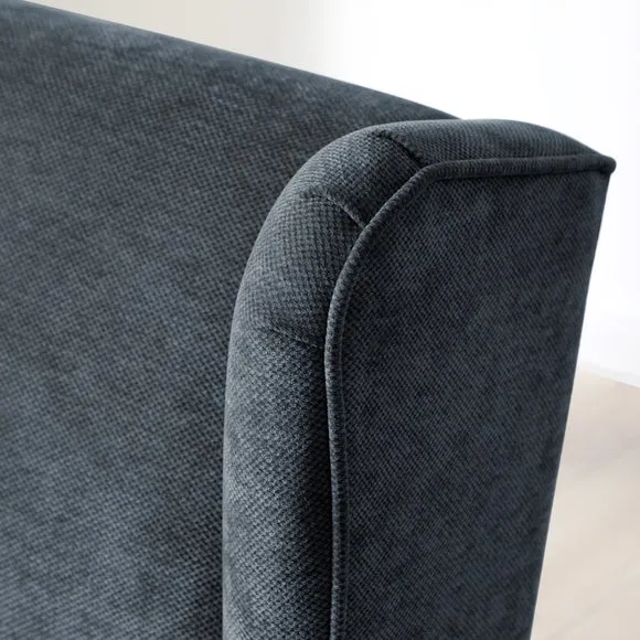 Levi Chenille Wing Chair 3