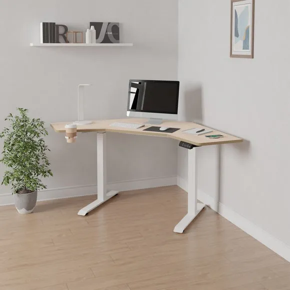 Gino Corner Height Adjustable Desk 4