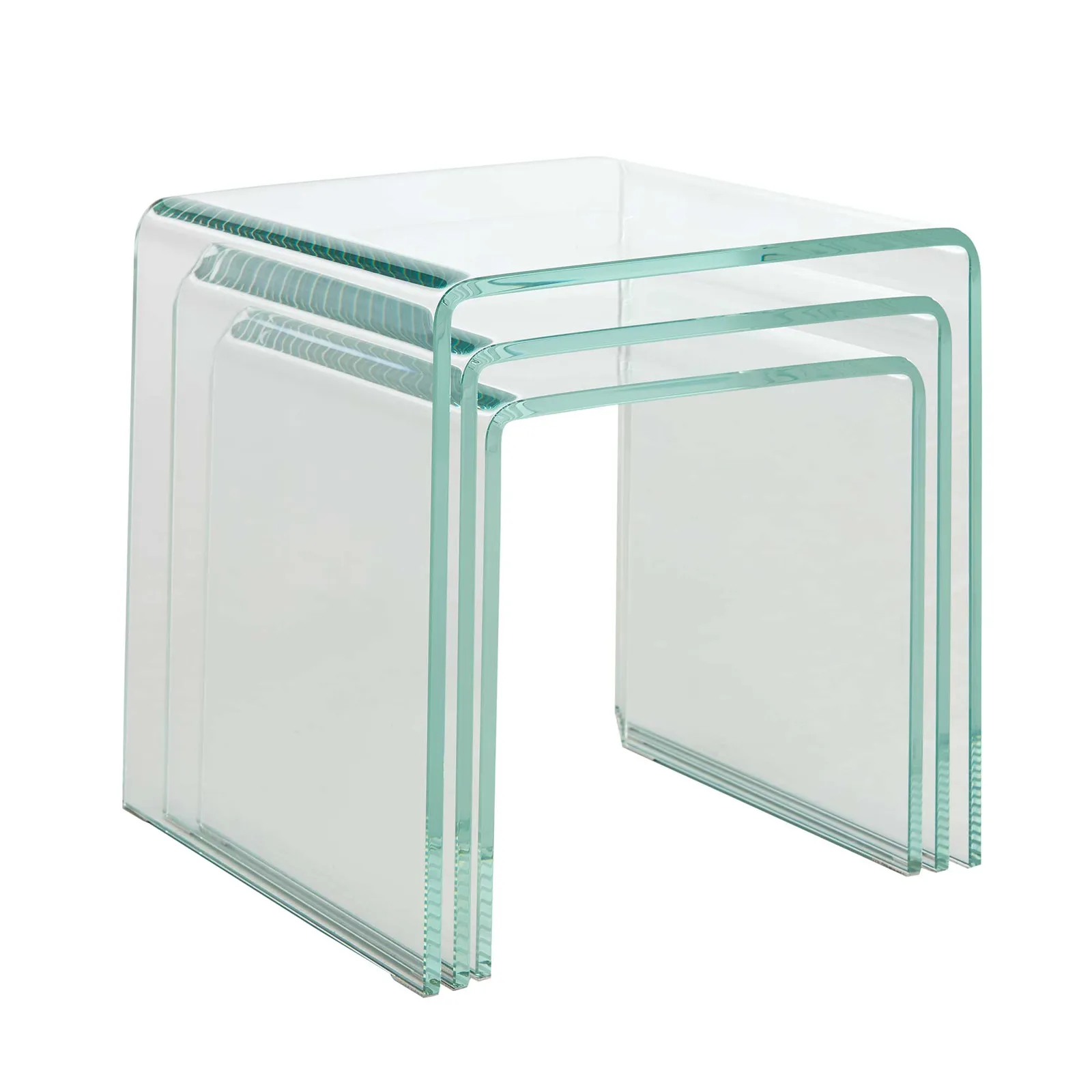 Trix Nest of Tables, Clear