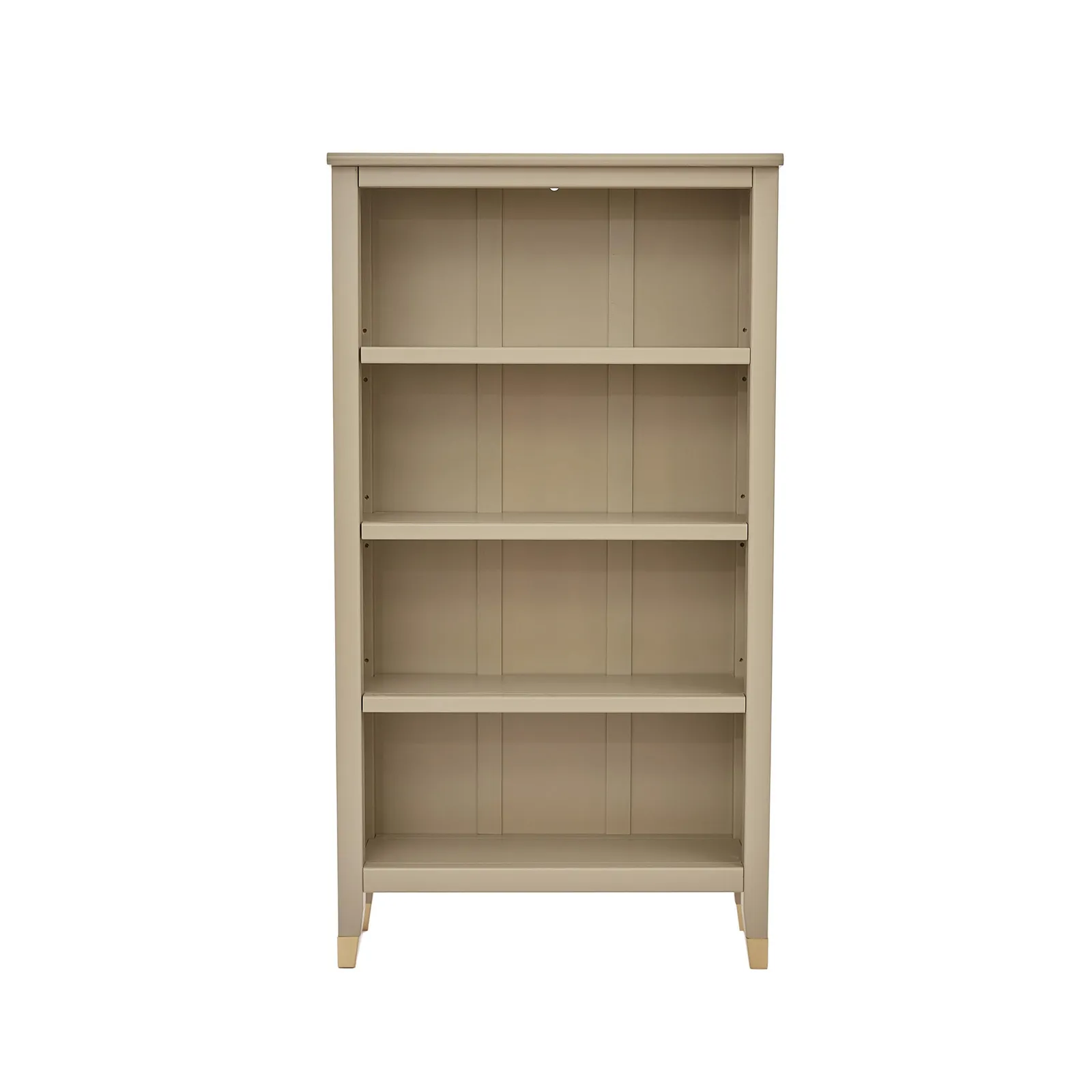 Cabinet Bits Palazzi 4 Tier Bookcase H127 W69 D25cm in Light Beige 2