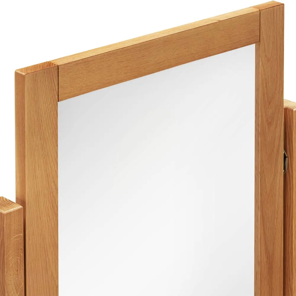 Seconique Cambridge Dressing Table Mirror - Honey in Light Brown 6