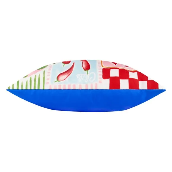 Mediterranean Picnic Outdoor Square Cushion 4
