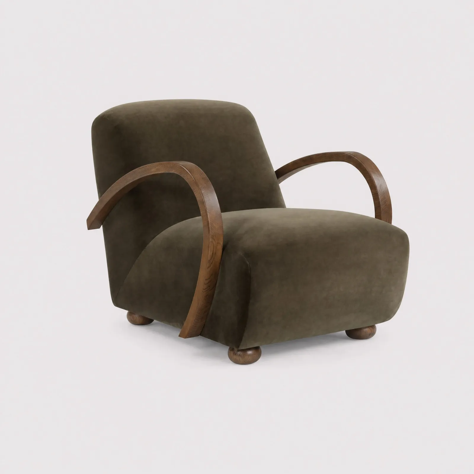 Frankie Armchair Velvet | Barker & Stonehouse