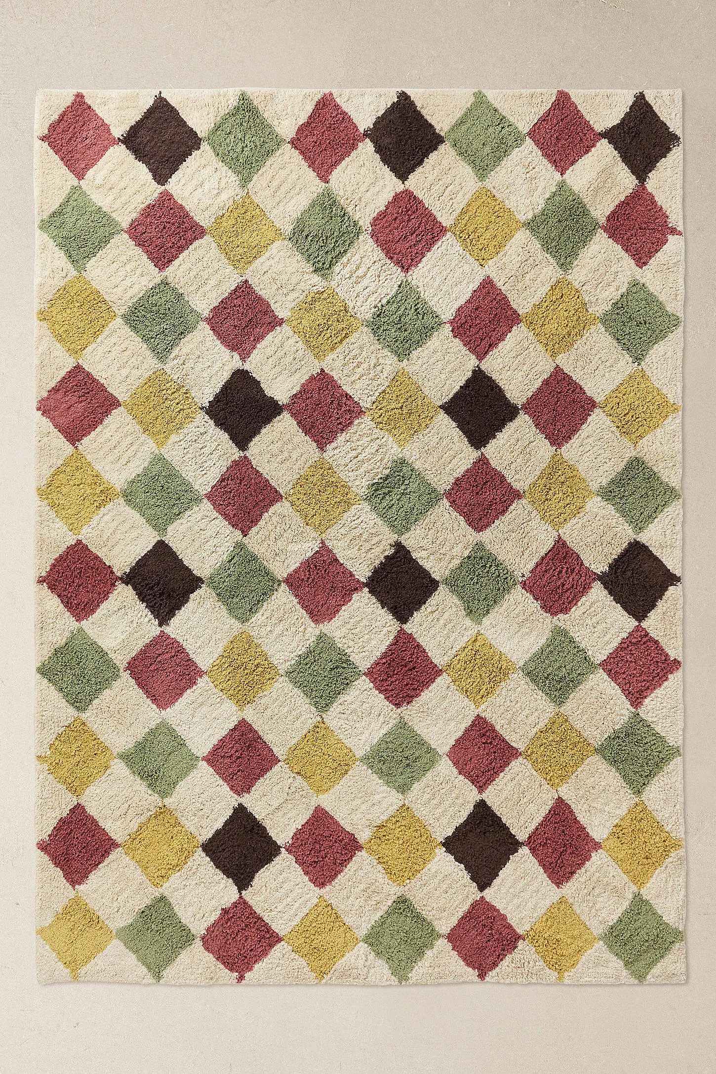Diamond Shaggy 5x7ft / 150x210cm Rug