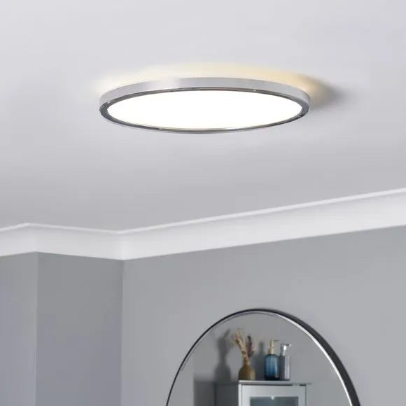 Core LED Flush Bathroom Ceiling Light 1