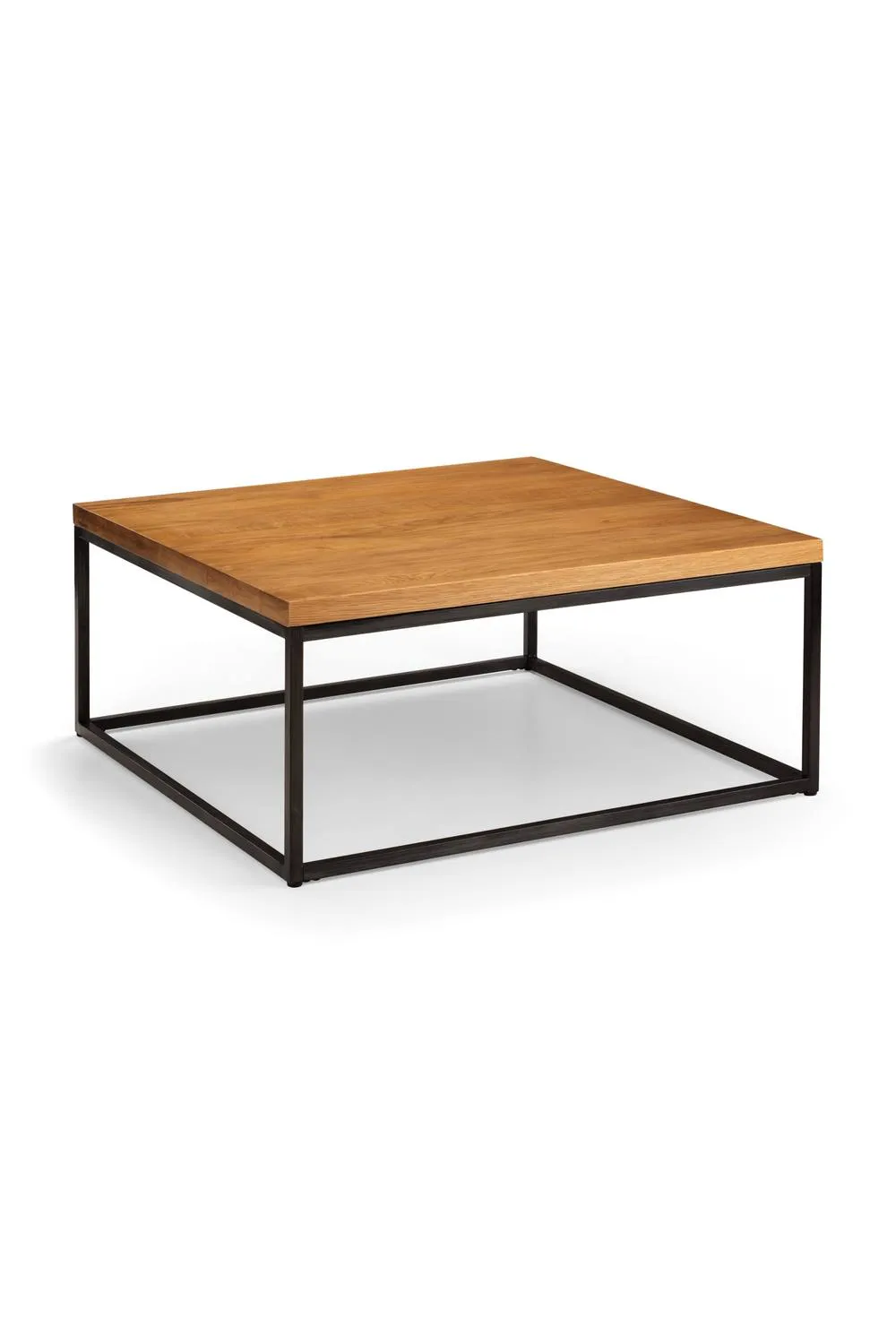 Julian Bowen Brooklyn Square Coffee Table in Light Oak 2