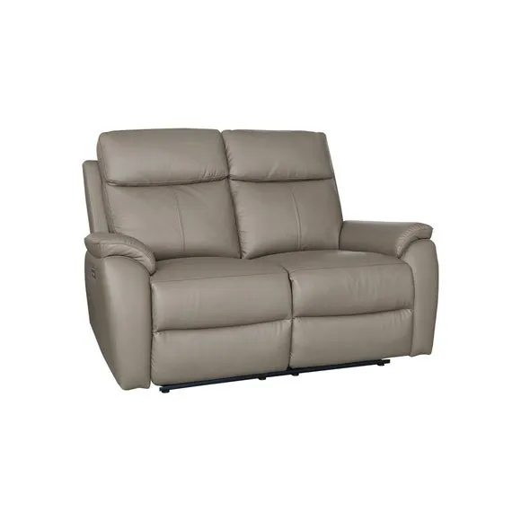 Aspire Kingsmere Leather Power Recliner 2 Seater Sofa 6