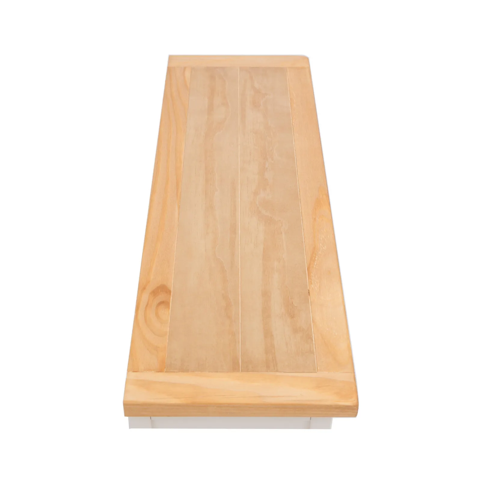 Cabinet Bits Maggiori Off-White 1 Drawer TV Cabinet Wood Knob 6