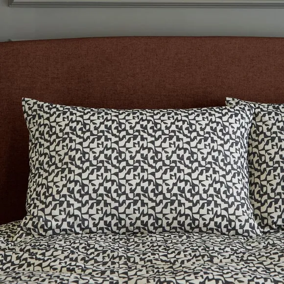 Valter Mino Geometric Duvet Cover & Pillowcase Set 3