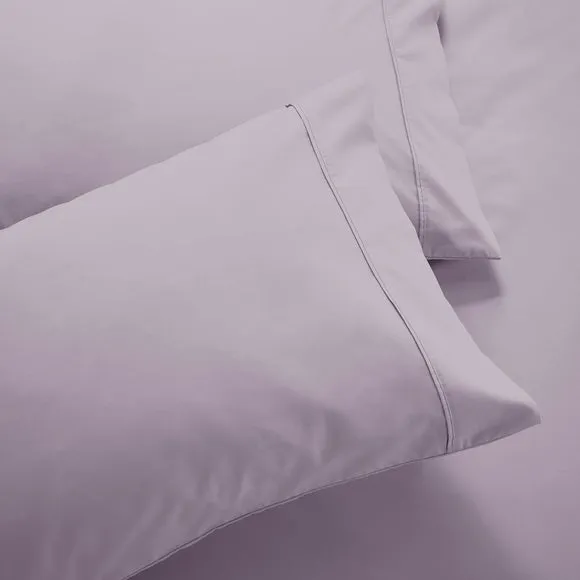 Dorma Crisp & Fresh 400 Thread Count Egyptian Cotton Percale Standard Pillowcase 2