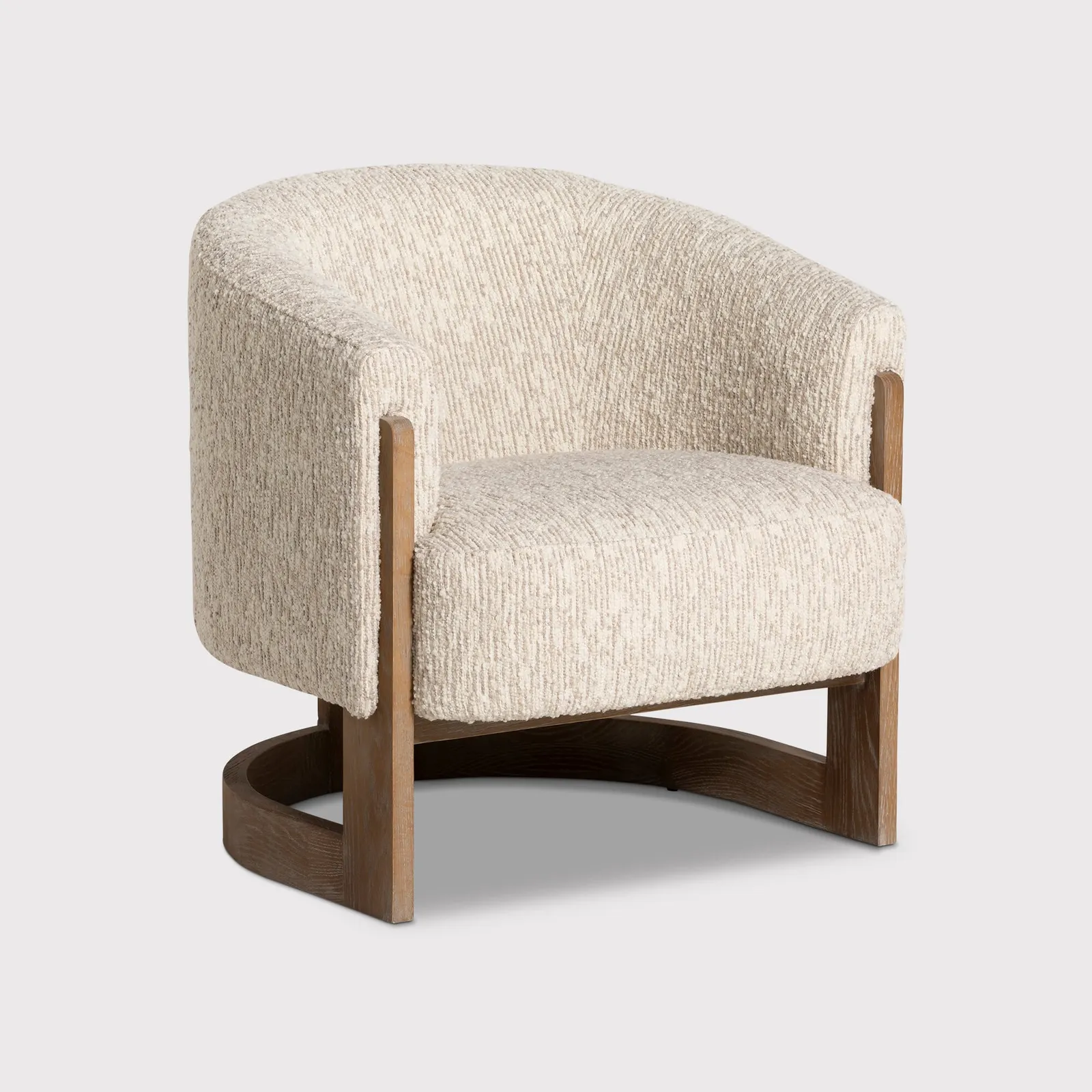 Talbot Armchair, Grey Fabric | Barker & Stonehouse