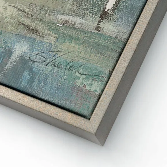 At Dawn by Silvia Vasileva Framed Canvas 3