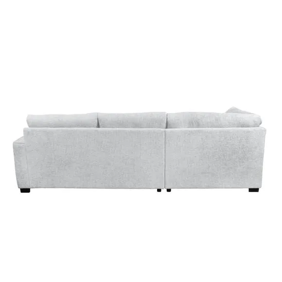 Carson Deep Sit Chunky Chenille Corner Sofa 5