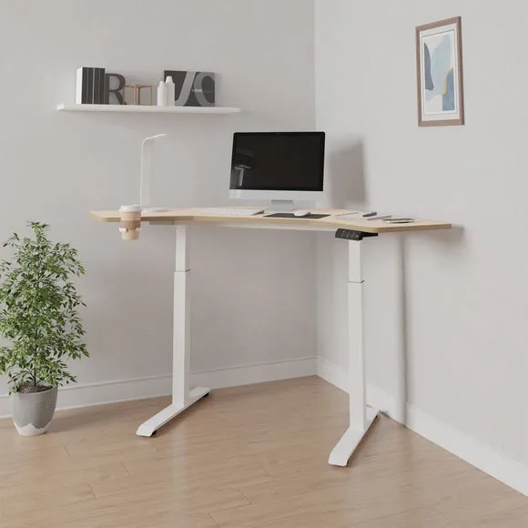 Gino Corner Height Adjustable Desk 2