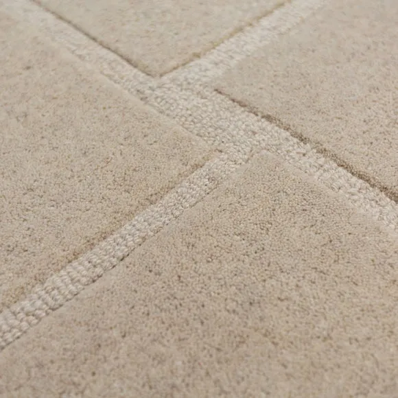 Stack Shaped Wool Rug 2