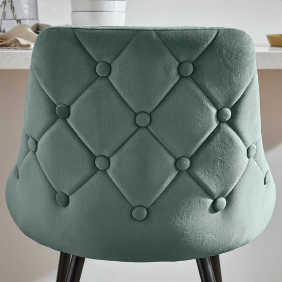 Ariana Bar Stool, Velvet 3