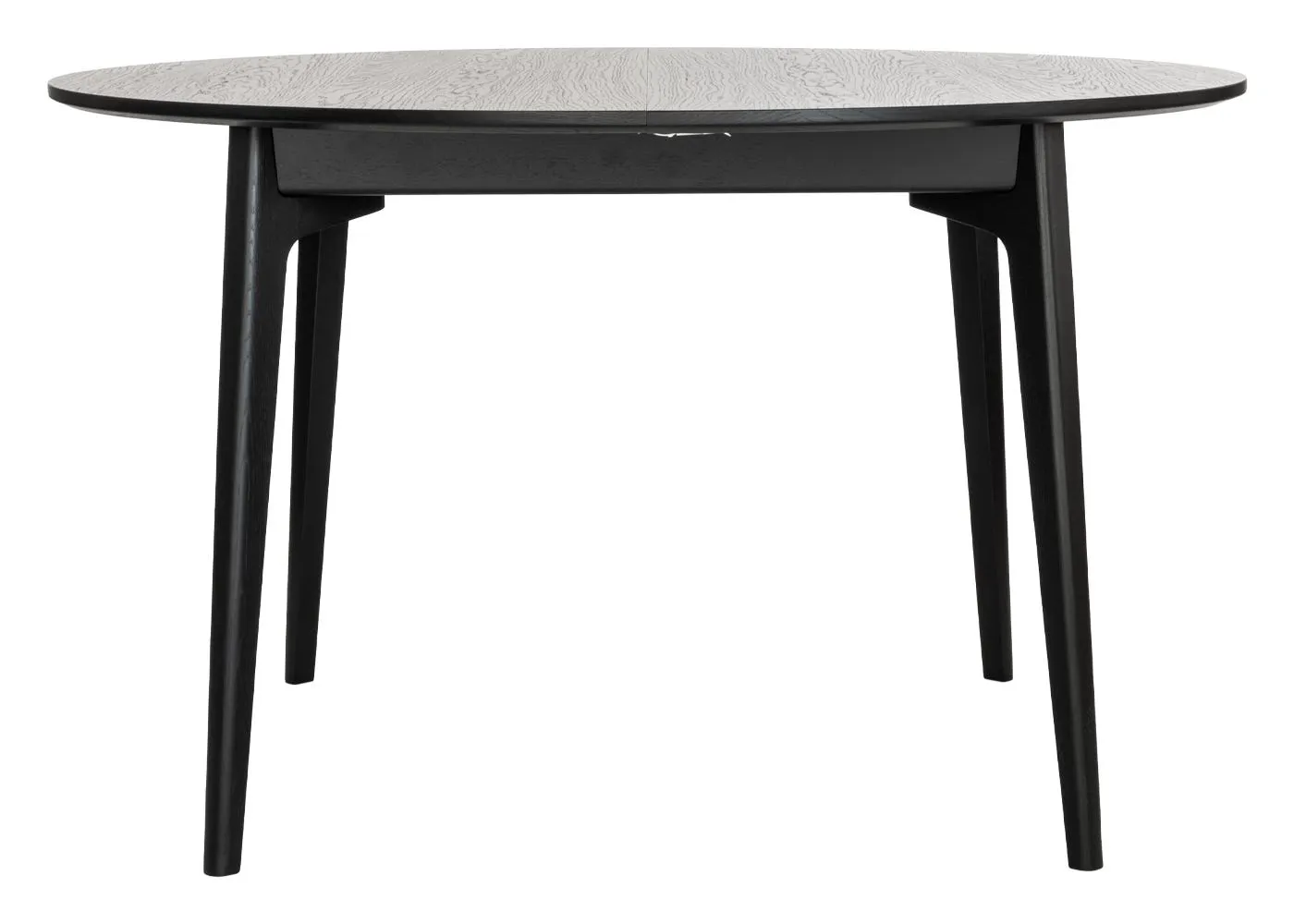 Case Dulwich Round Extending Table in Black Stain 1