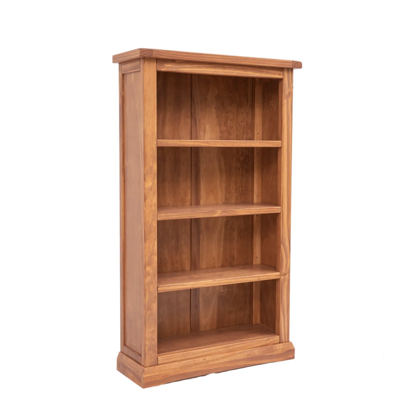 Cabinet Bits Bookcase with plinth 120x70x25cm in Brown 2