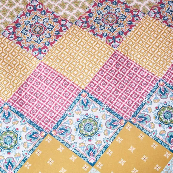 Global Patchwork Duvet Cover and Pillowcase Set 5