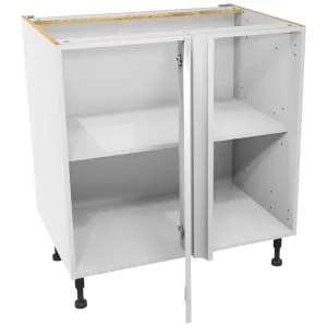 Wickes Madison Matt White Corner Base Unit - 800mm 2