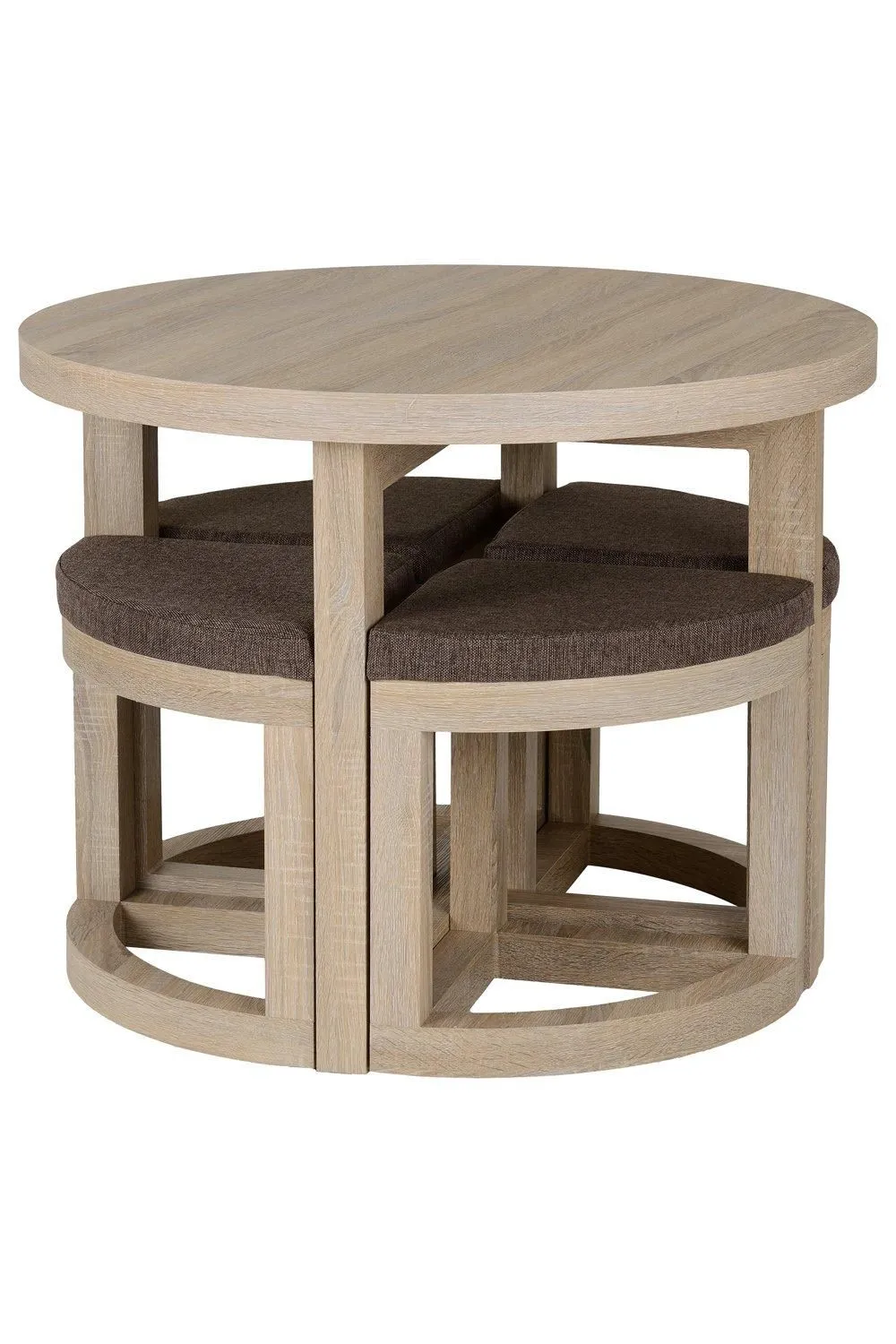 Seconique Cambourne Stowaway Dining Set in Light Oak 3