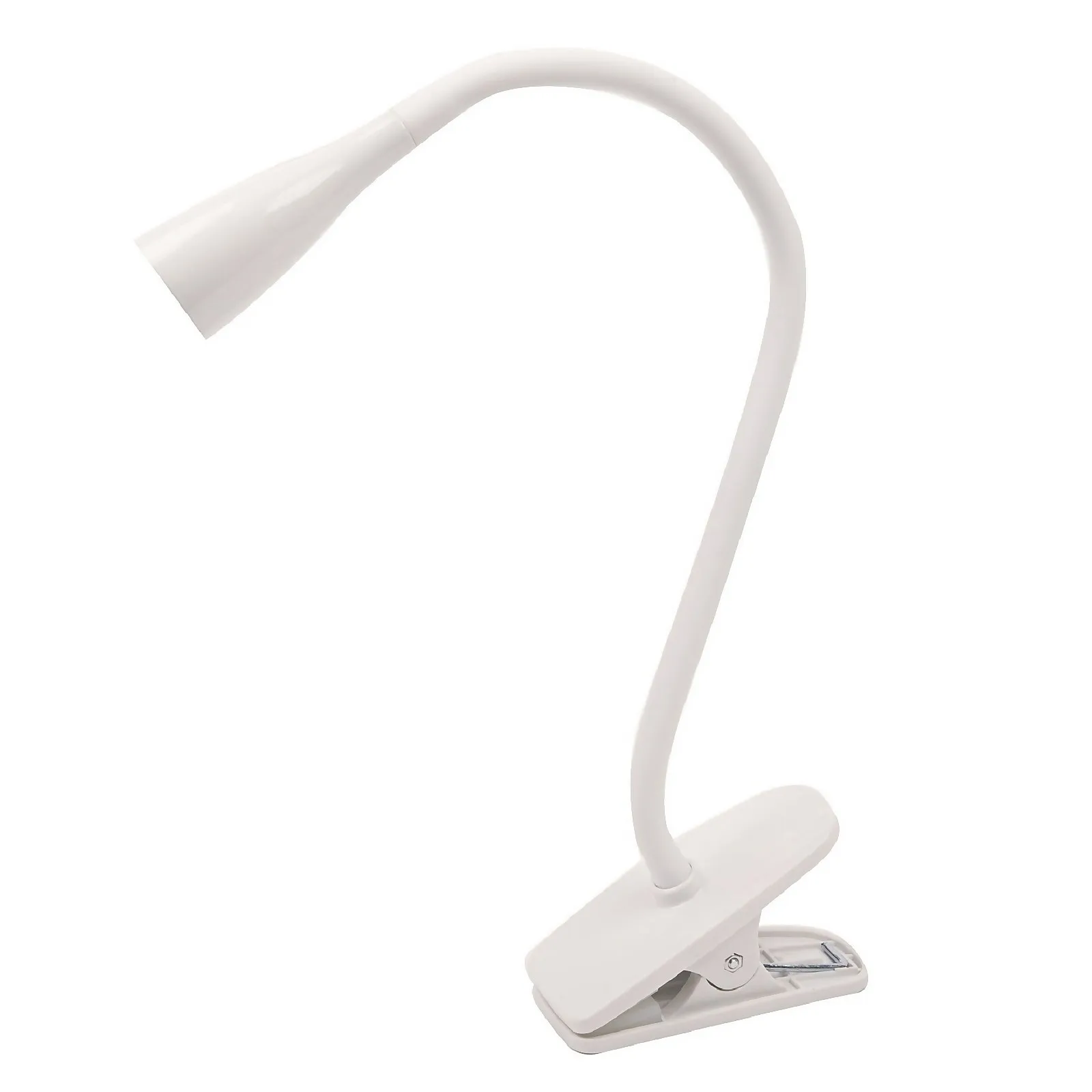 Dale 5W LED Clip Lamp - White