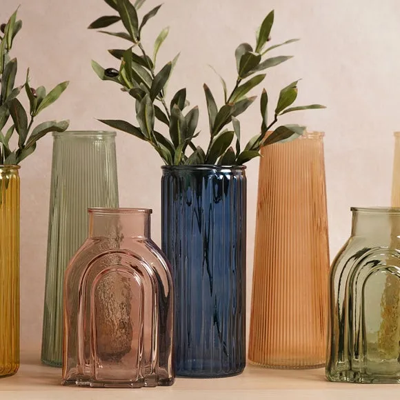 Hestia Wide Neck Glass Vase 6