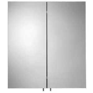 Croydex Dawley Black Double Door Bathroom Cabinet - 670 x 600mm 2