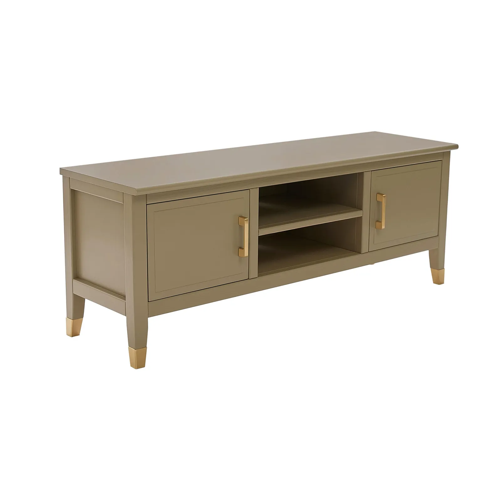 Cabinet Bits Palazzi 2 Door TV Unit H45 W120 D35cm in Beige 2