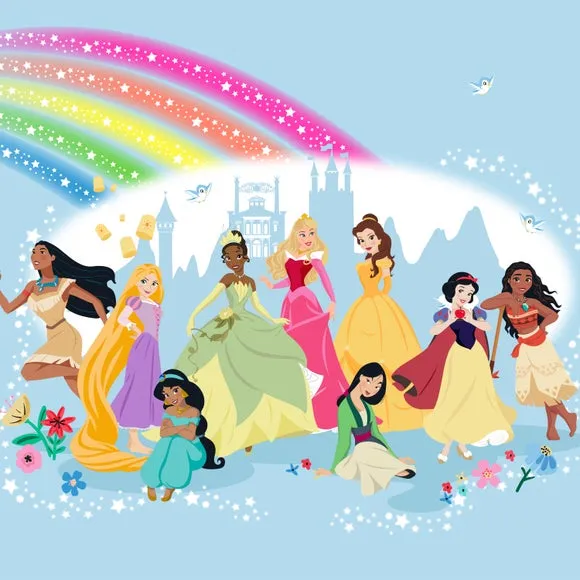 Disney Princess Magical Wall Mural 3