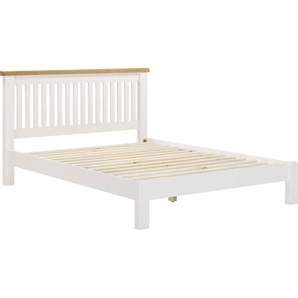 Seconique Windsor 5' Bed Low Foot End (Part Assembled) in Ivory 2